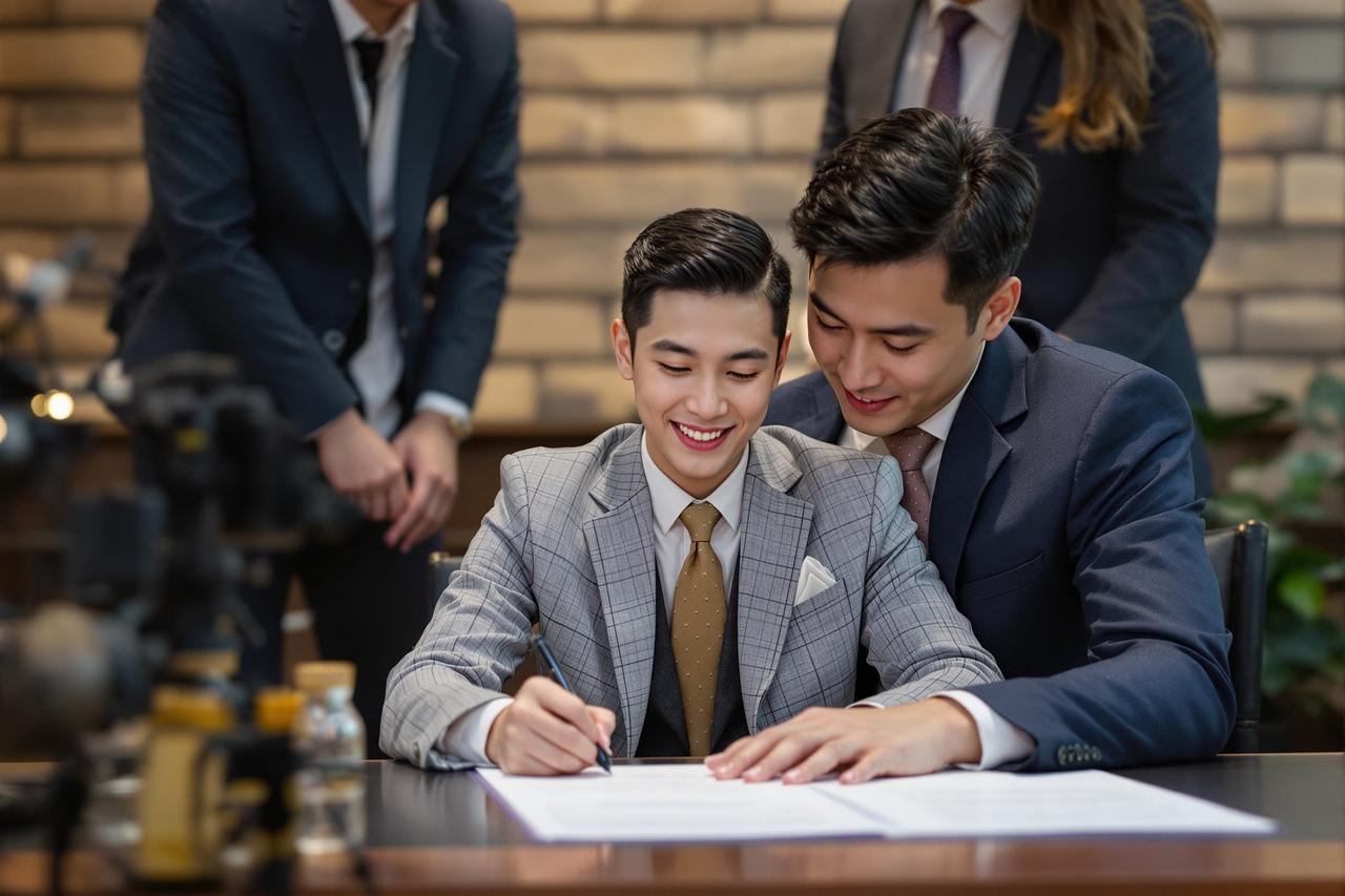 女性向视频签约新生代演员陈晓宇，将出演年度大剧《山海经》